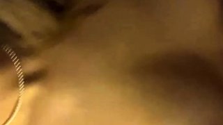 Shaved pussy amateur teen fucks huge dick pov