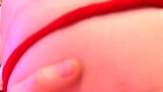 Cheerleader Cream Dream: Getting Sweet Orgasm with Sex Machine