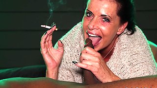 DaCada's BBC smoking blowjob