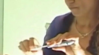 Tit Fucked French Lady Got Pounded Between Her Titts