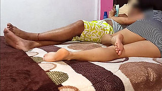 Seducing My Stepbrother When He Is Alone in His Room