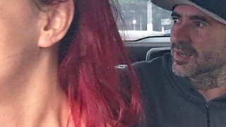 App Driver Catches Passenger Masturbating From Behind!