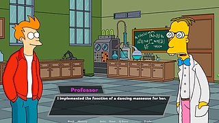 Lustfield anime porn game parody featuring Marge Simpson and some steamy action