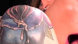 Tattooed Slut Gets Fucked Properly and Makes a Masturbation Show