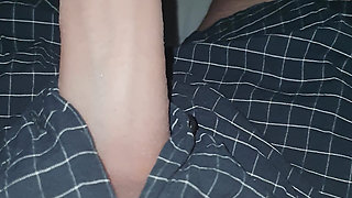 Step mom enter into step son room naked with big dick