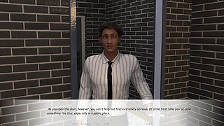 My Stepbrother's Wife - Cole got a chance and  fucked Kirsten in the Restroom - Demo