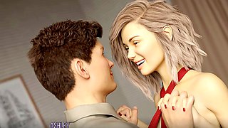 Innocent striptease by RedLady2K at the University of Troubles