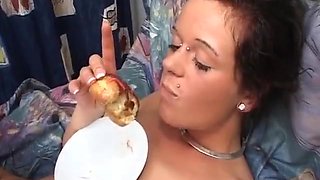 Hot Redhead German Babe Eats Cum After Hardcore Fuck