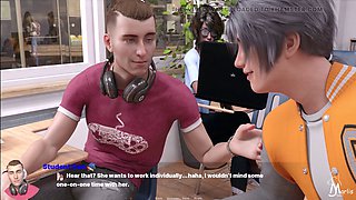 Hentai anime adventure with 3D animation and steamy cartoon action