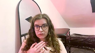 Masochistic Girlfriend Begs to Cum After Punishment