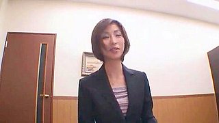 Amazing Japanese girl Akari Asahina in Fabulous Blowjob, Secretary JAV movie
