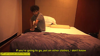 Jealous Boyfriend Doesn't Let His Whore Go to Enjoy with Her Friends Fantasiahardcoresex