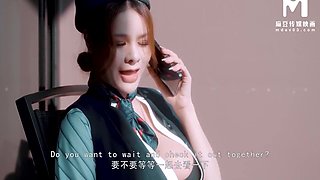 Shen Nana In Flight Attendants Crave Big Cocks After Abstinence