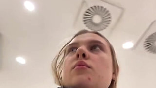 Extreme fucking in public with blond