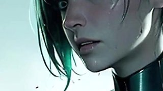 Naked in a Futuristic World Full of Robots