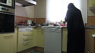 Verified Amateurs In Turkish Muslim Maid Has Rough Anal Sex With Her Employer