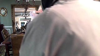 slut his tall blonde fetish flashing ass on live webcam