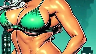 Ai Animation Strong Granny Teasing