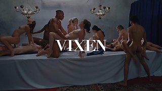 VIXENPLUS Passing Her Around Compilation
