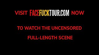 Big Tits Latina Deepthroat Face Fucked Rough By Euro Bwc 6 Min With Steven Hard