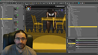 Building the Leticia Scene Body Posing Part 1