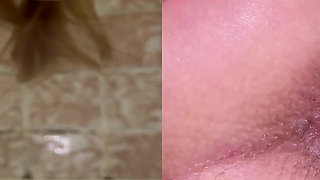 Sperm Drain 6. Blonde Lets Cum Out of Her Ass in Portion. Shower Solo!