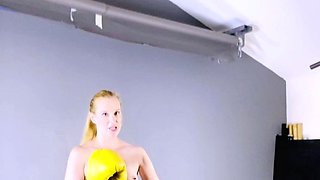 Amateur Blonde Teen Plays Solo with Toy Webcam Porn