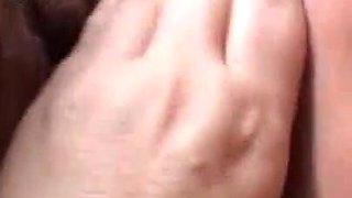 Threesome action with two mature ladies