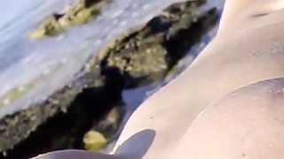 On the Beach... and My Piercing Nipples - Videos