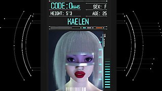 Well-proportioned queen's transgender scene