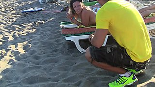 Agnessa is a young and sexy brunette