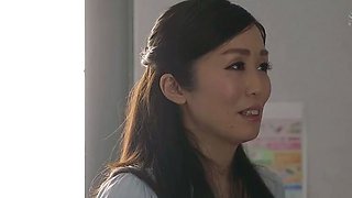 Asian teen blowjobs guys in a bus