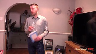 Horny British GILF Claire Knight Fucks Debt Collector - Big Tits & Hairy Pussy