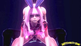 Melona and Gray 3D hentai crossover series featuring all those naughty scenes