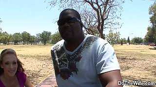 Big Tits Wife Nikki Sexx Sucks and Fucks as Cuckold Watches