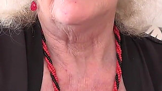 Auntjudys - Catching Your 66yo Mature Landlady Mrs. Claire Masturbating (pov)