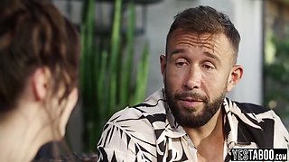 David Lee And Lexi Luna In Bosomed Mature Boosts Stepsons Confidence