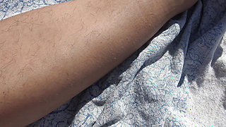 French Cuckold Wife Lets Perverted Cum On Her Hairy Pussy