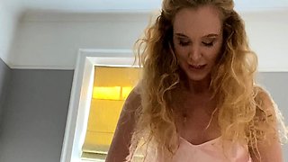 hot amateur blonde close up masturbation HD