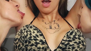 Armpit Orgy with 3 Beautiful Girls!
