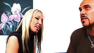 Zoe Matthews Gets Her Married Pussy Filled and Facialed While Her Husband Watches