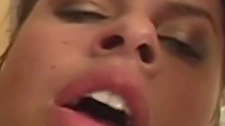 Masturbating and Being Eaten Out Gets the Big Booty Brunette in the Mood for Anal