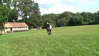 Outdoor slave girls - German BDSM