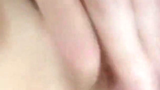 Beautiful MILF Horny Wife Send a Video to Her Cuckold Husband so He Can Masturbate in Office Toilet
