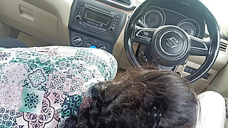 office manager enjoying hot Romance with married colleague inside car part 3
