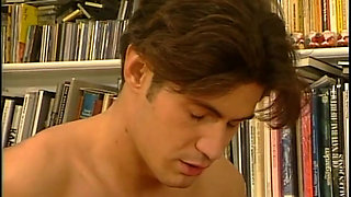 Black and white dogging fuck in the bedroom