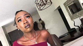 Petite African Teen Pounded In The Pussy