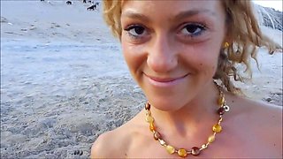 Amateur Couple's North Cyprus Beach Adventure