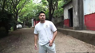 Horny Rio Gets Spitroasted By Muscled Hunks Ryuji And Hiroya