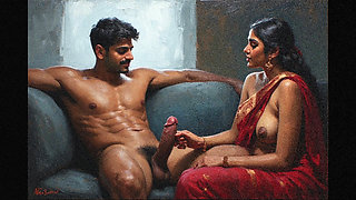 Bitch fucking with three of her collage boys